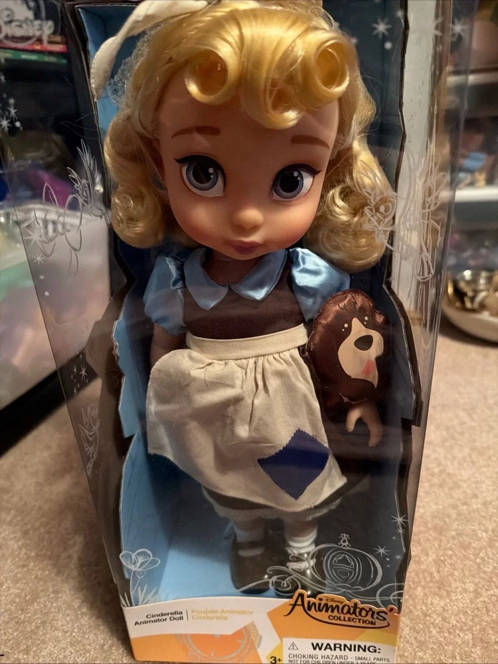 NIB Disney Animators' Collection Cinderella Doll.